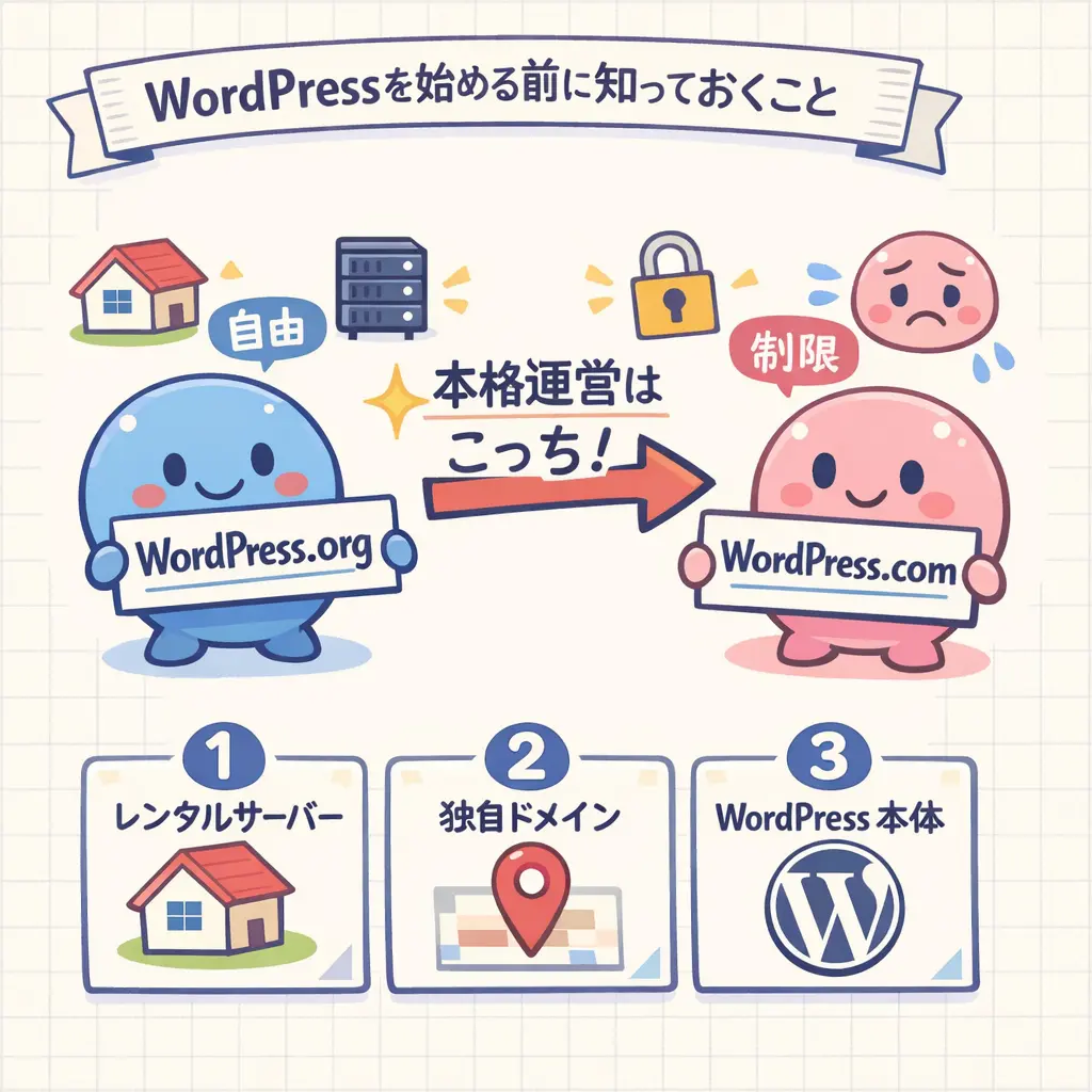 WordPressを始める前に知っておくべき基礎知識 - wordpress 始め方