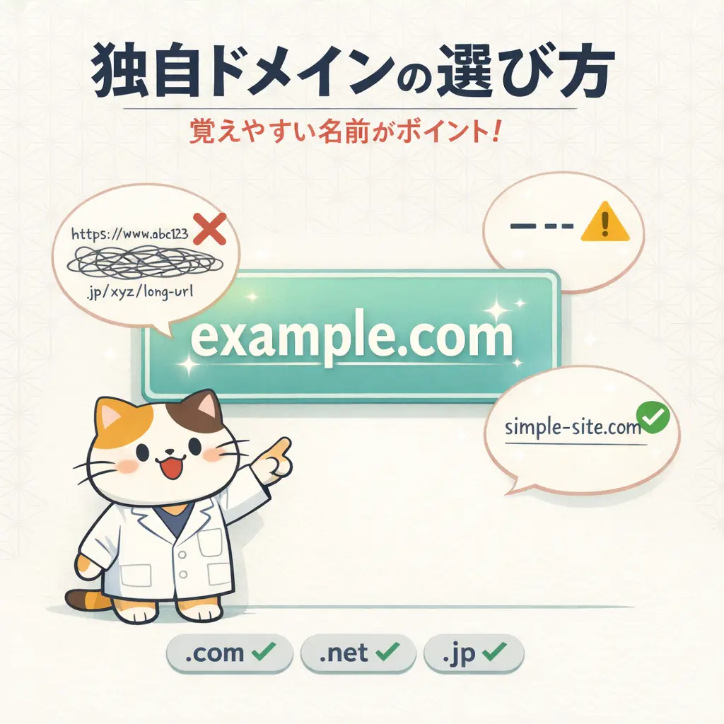 独自ドメインの取得と設定 - wordpress 始め方
