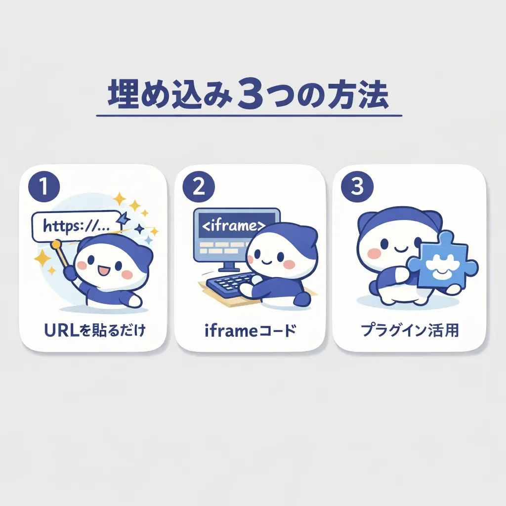 WordPressにYouTubeを埋め込む3つの基本方法 - wordpress youtube 埋め込み